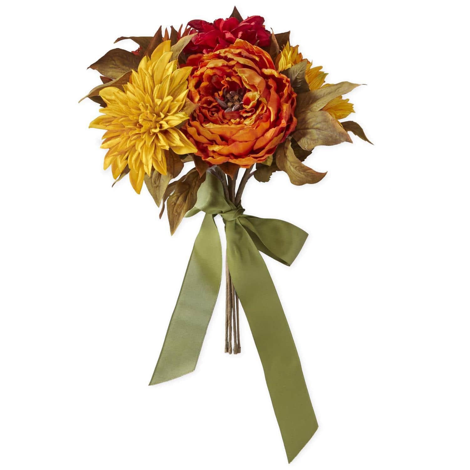 Autumn Peony, Dahlia, & Sunflower Bundle